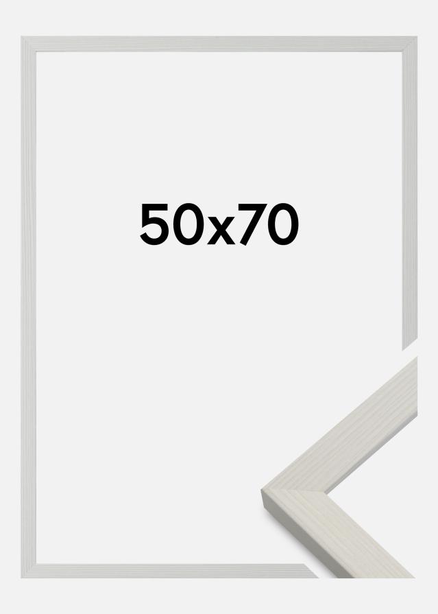Okvir Fiorito Akrilno steklo Bela 50x70 cm