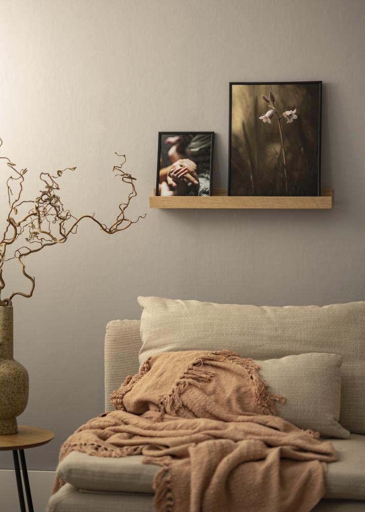 KAILA Polica za slike hrast 60 cm