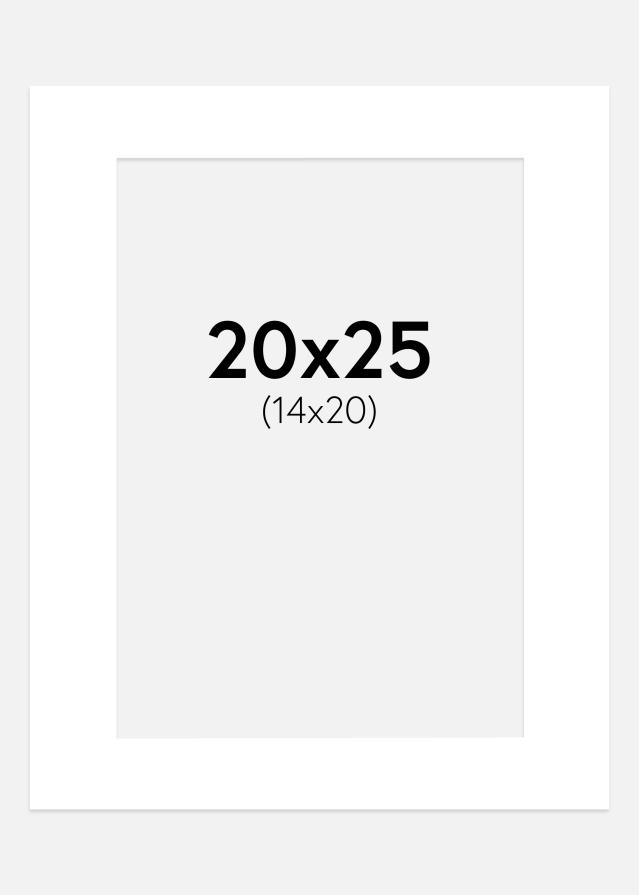 Paspartŭ Super bela Bel notranji rob 20x25 cm (14x20)