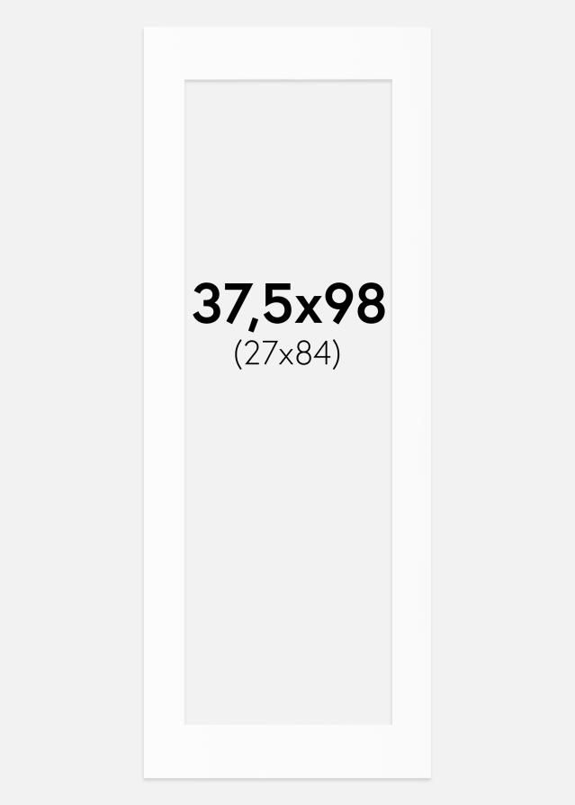 Paspartȗ Beli Standard (Belo Jedro) 37,5x98 cm (27x84)