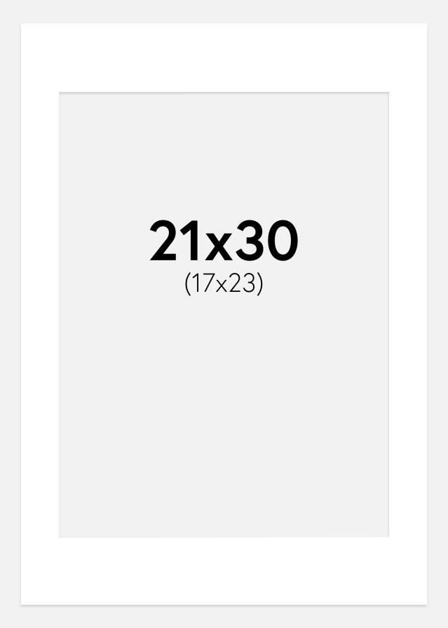 Paspartŭ Super bela Bel notranji rob 21x30 cm (17x23)