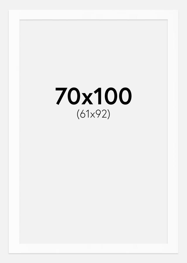 Paspartŭ Bela Standarden Bel notranji rob 70x100 cm (61x92)