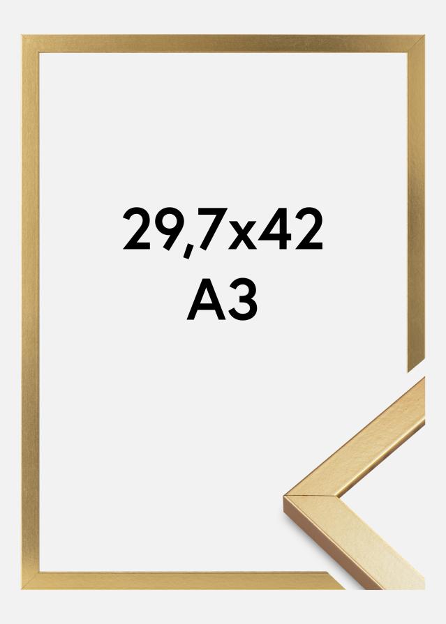 Okvir Minerva Akrilno steklo Zlata 29,7x42 cm (A3)