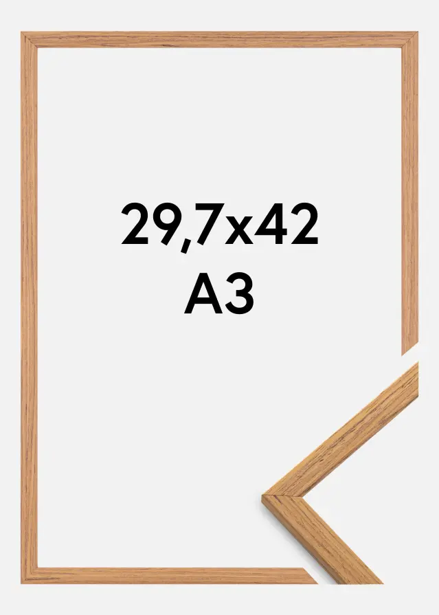 Okvir Edsbyn Akrilno steklo Tik 29,7x42 cm (A3)