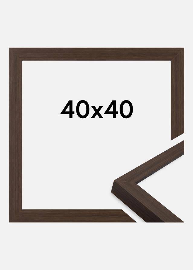 Okvir Wells Akrilno steklo Rjav 40x40 cm