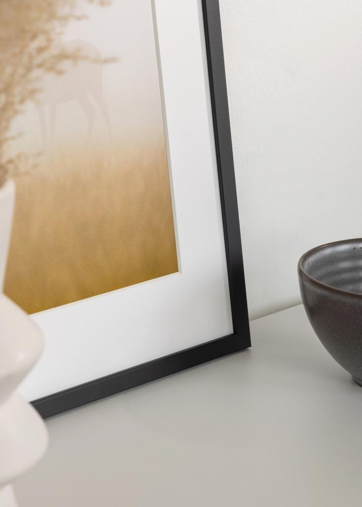 Okvir Edsbyn Akrilno steklo Črna 9x11 cm