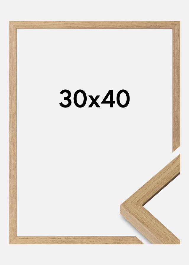 Okvir Ares Akrilno steklo Natural Oak 30x40 cm