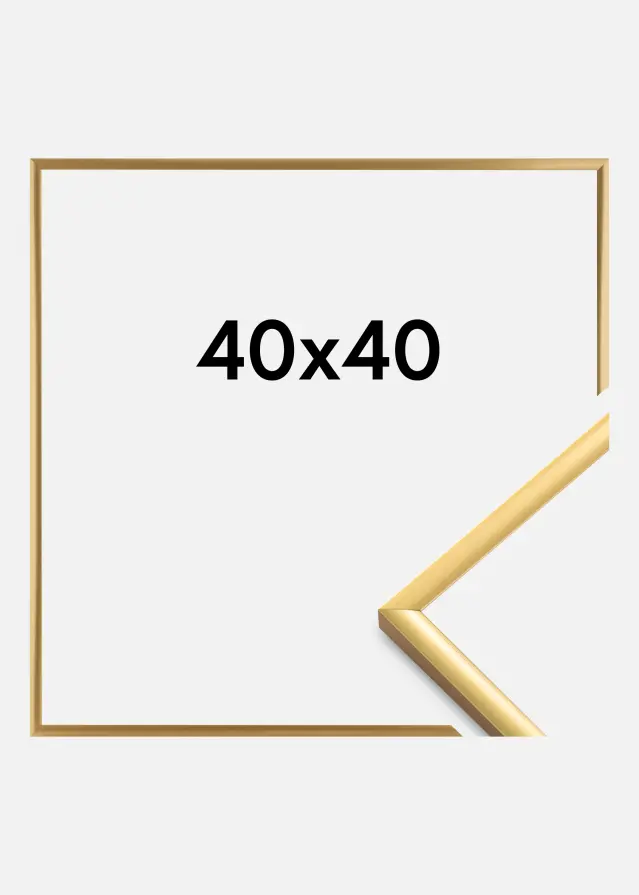 Okvir New Lifestyle Akrilno steklo Shiny Gold 40x40 cm