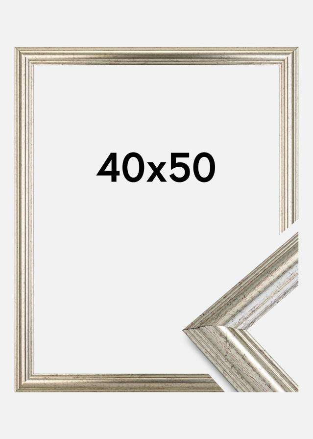 Okvir Västkusten Srebrna 40x50 cm