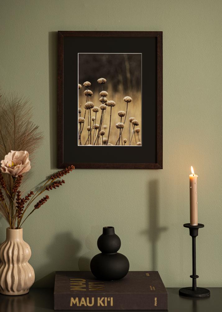 Okvir Selection Oreh 13x18 cm - Paspartŭ Črna 9x12 cm