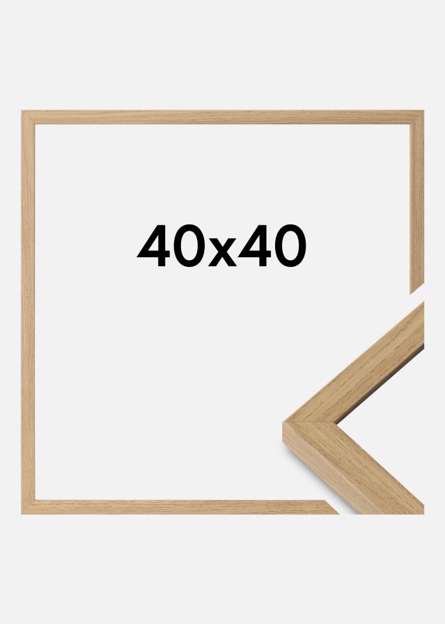 Okvir Ares Akrilno steklo Natural Oak 40x40 cm
