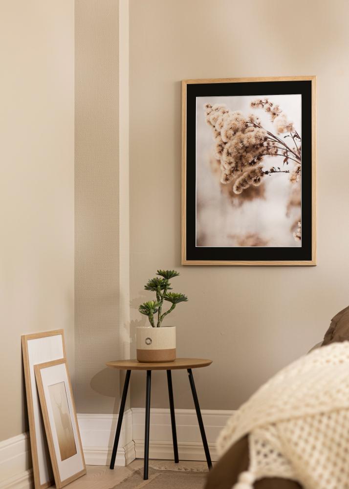 Okvir Grimsåker Hrast 60x60 cm - Paspartŭ Črna 50x50 cm