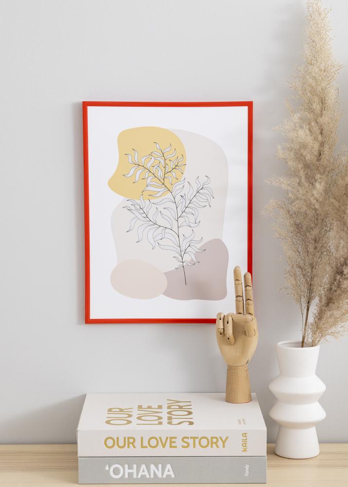 Okvir New Lifestyle Akrilno steklo Svetlo-rdeča 70x100 cm