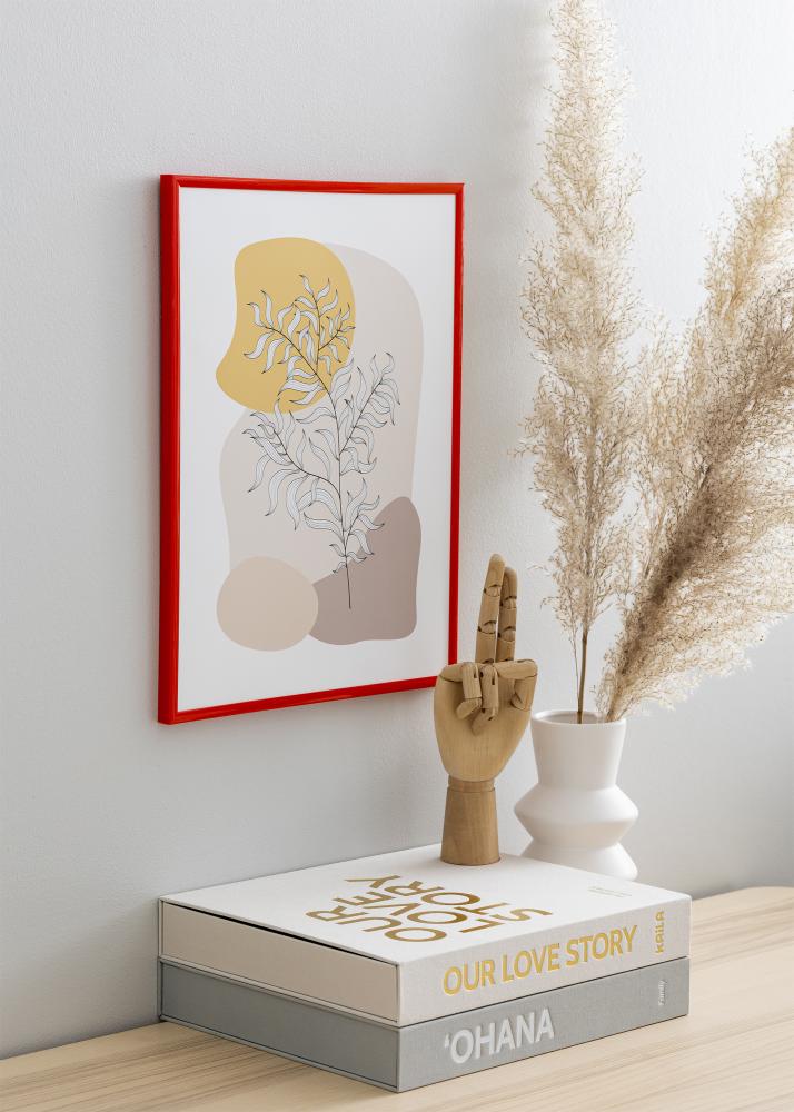 Okvir New Lifestyle Akrilno steklo Svetlo-rdeča 70x100 cm