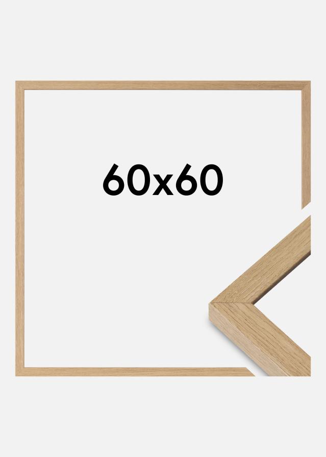 Okvir Hermes Akrilno steklo Natural Oak 60x60 cm