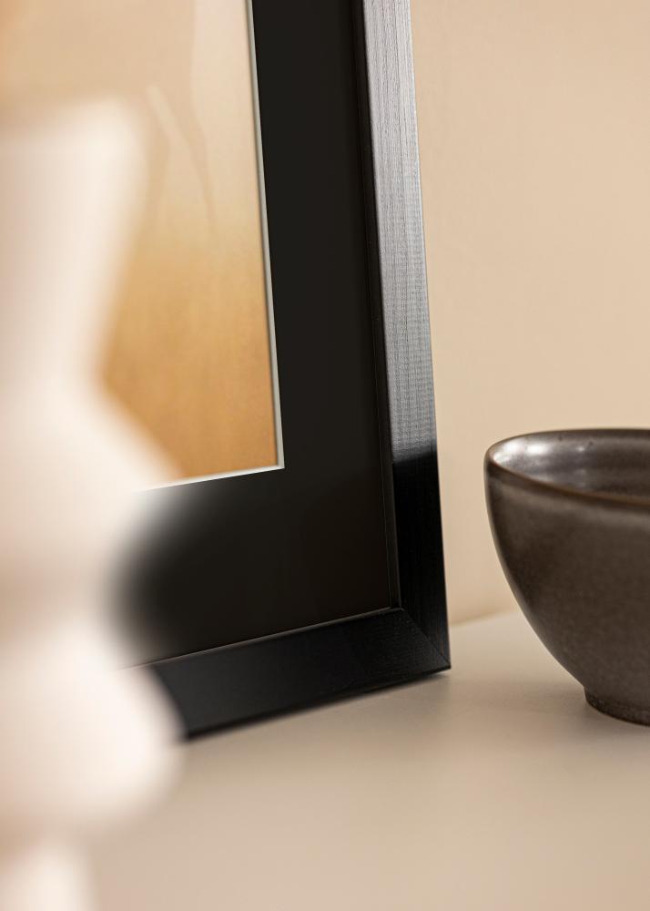 Okvir Trendline Črna 35x45 cm - Paspartŭ Črna 24x34 cm