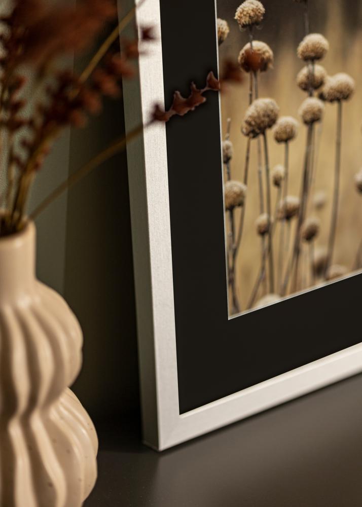 Okvir Selection Srebrna 40x50 cm - Paspartŭ Črna 30x40 cm