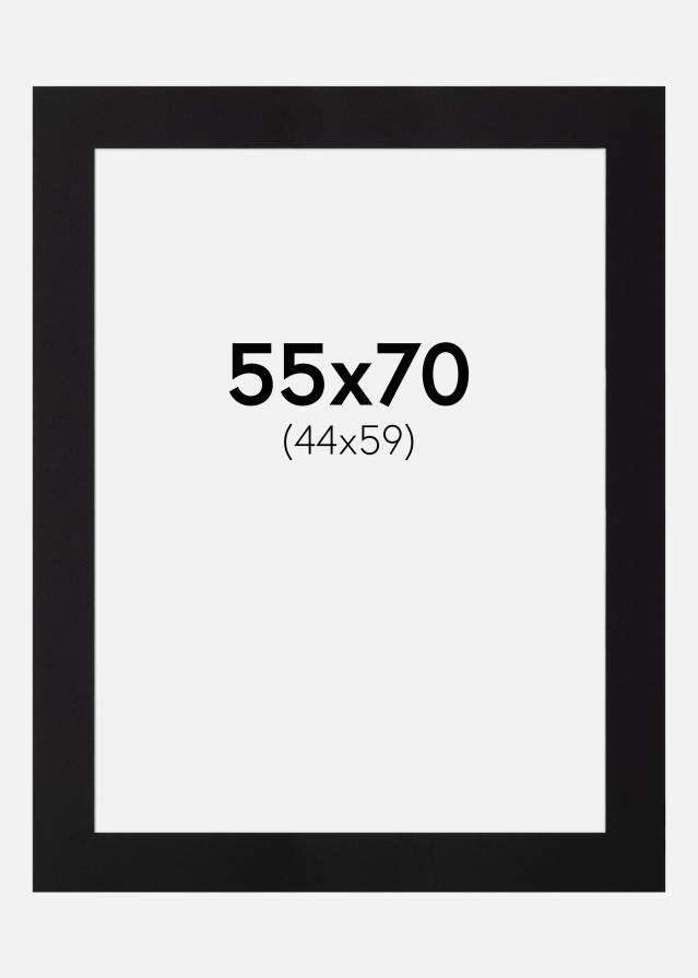 Paspartŭ Canson Črna Bel notranji rob 55x70 cm (44x59)