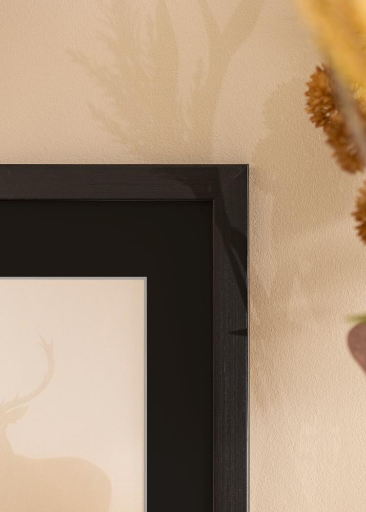 Okvir Trendline Črna 35x45 cm - Paspartŭ Črna 24x34 cm