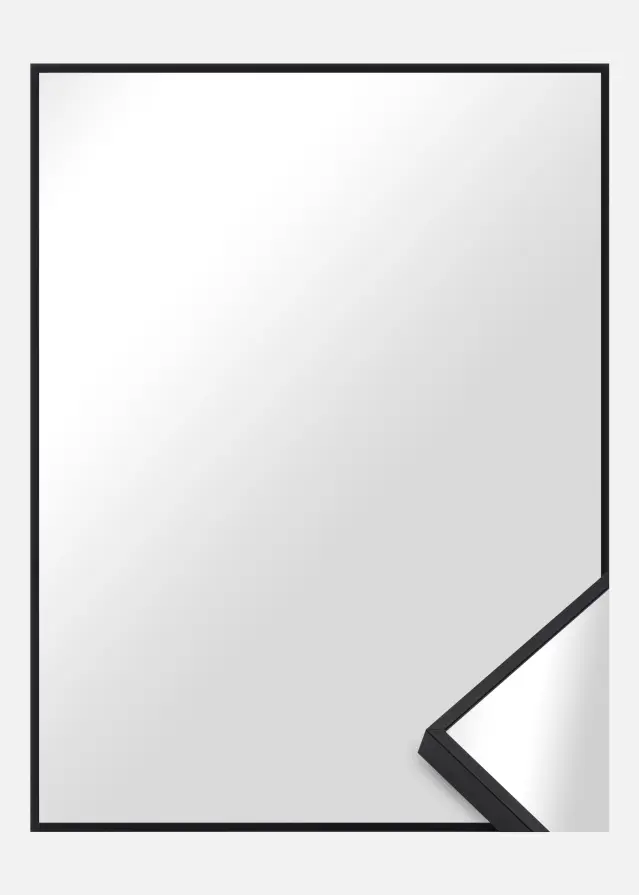 Ogledalo Paris Črna - Lastne mere