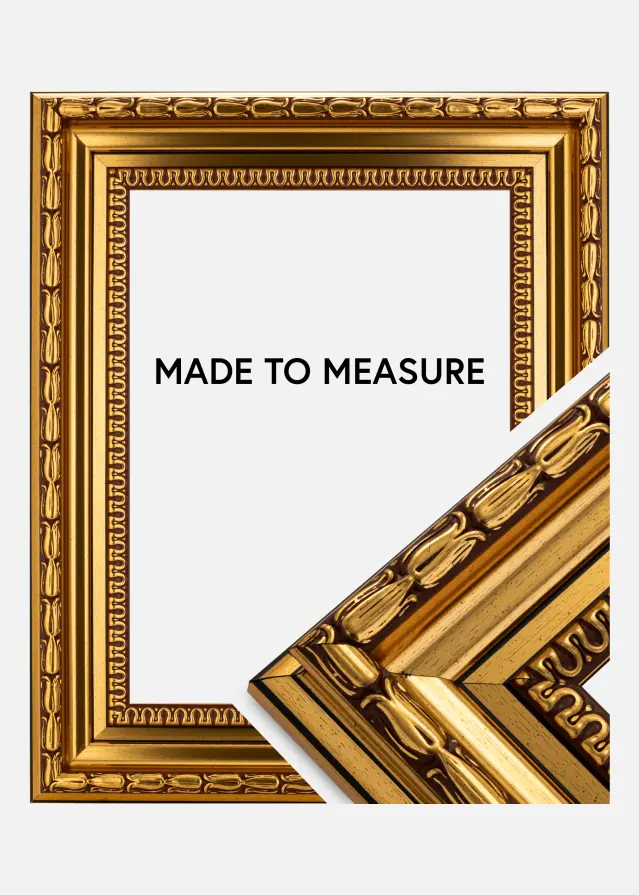 Okvir Birka Premium Zlata - Poljubna velikost