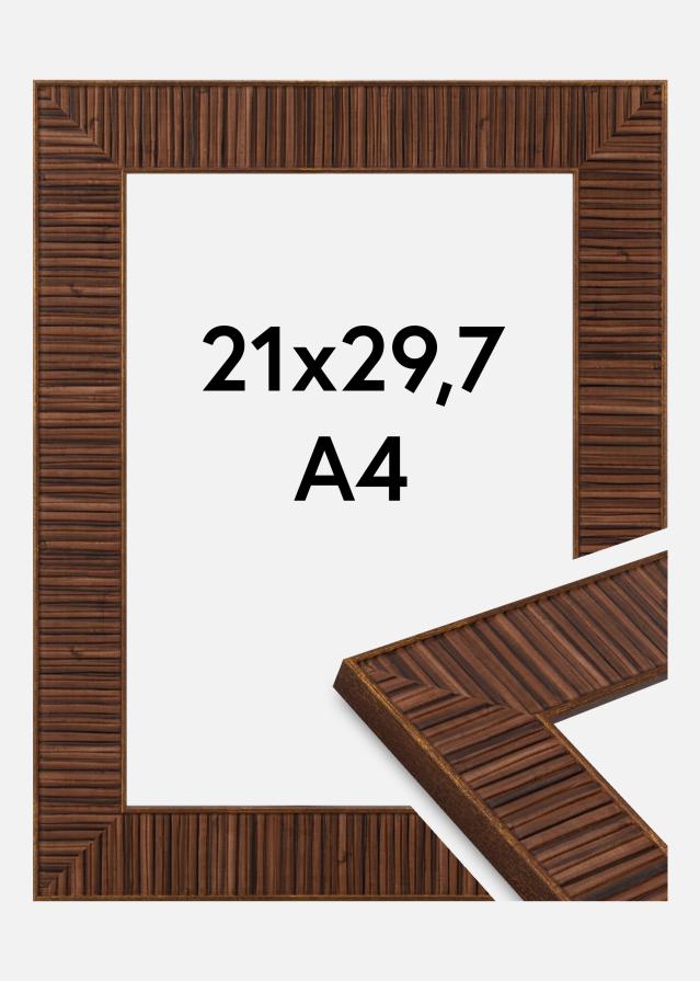 Okvir Agust Akrilno steklo Rosewood 21x29,7 cm (A4)