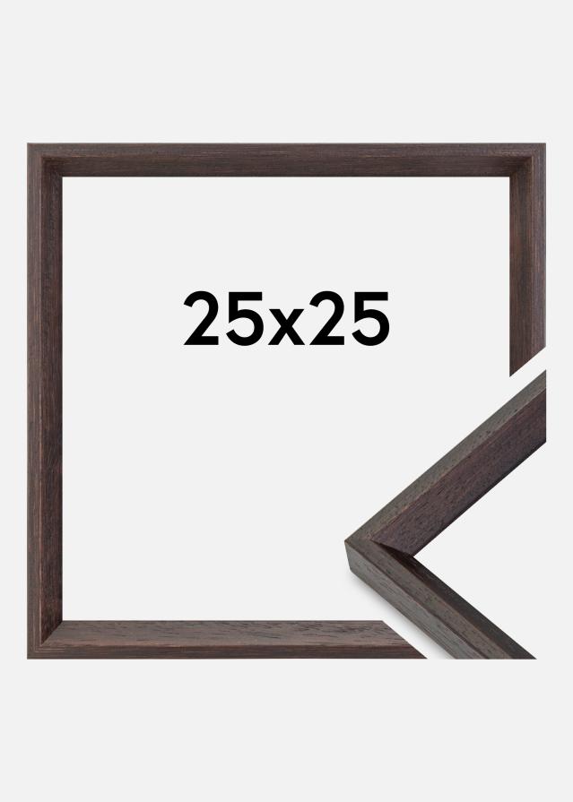 Okvir Globe Akrilno steklo Espresso 25x25 cm