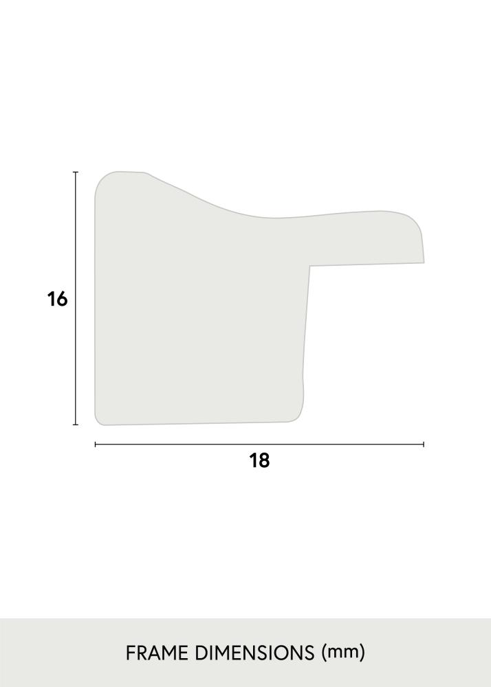 Ogledalo Vince Vijolična - Lastne mere