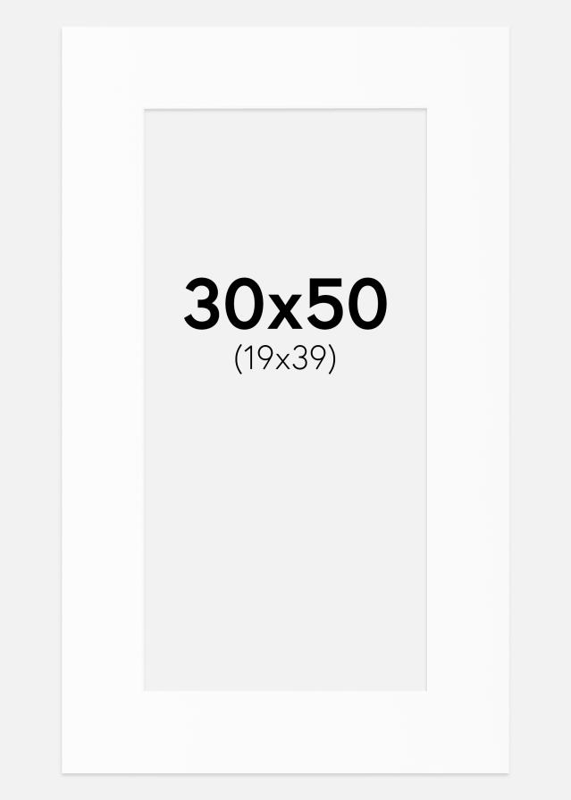 Paspartŭ Canson Bela Bel notranji rob 30x50 cm (19x39)