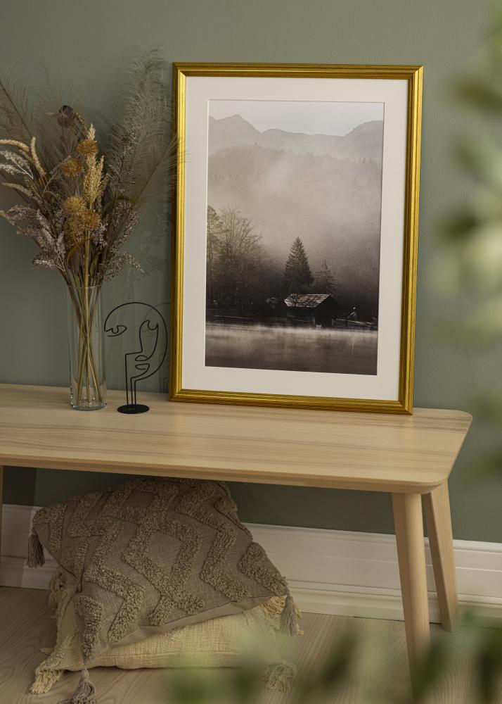 Okvir Västkusten Akrilno steklo Zlata 34x42 cm