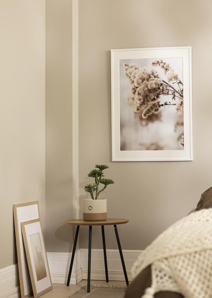 Okvir Edsbyn Akrilno steklo Bela 9x11 cm