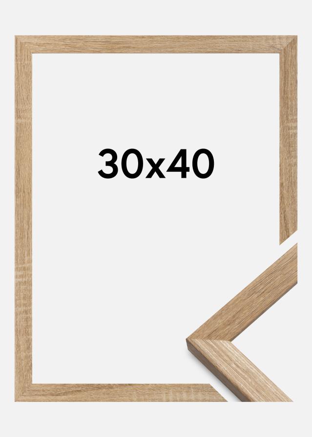 Okvir Fiorito Akrilno steklo Svetli hrast 30x40 cm