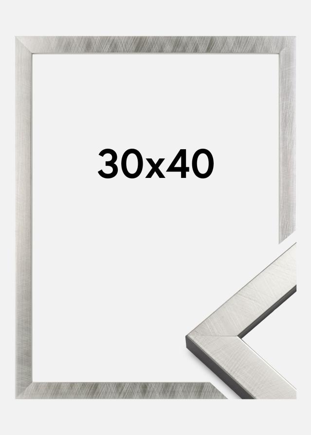 Okvir Uppsala Akrilno steklo Srebrna 30x40 cm
