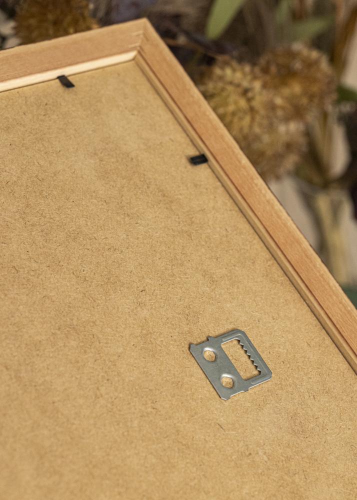 Okvir Siljan rjava 55x55 cm - Paspartȗ Bela 17x17 inches