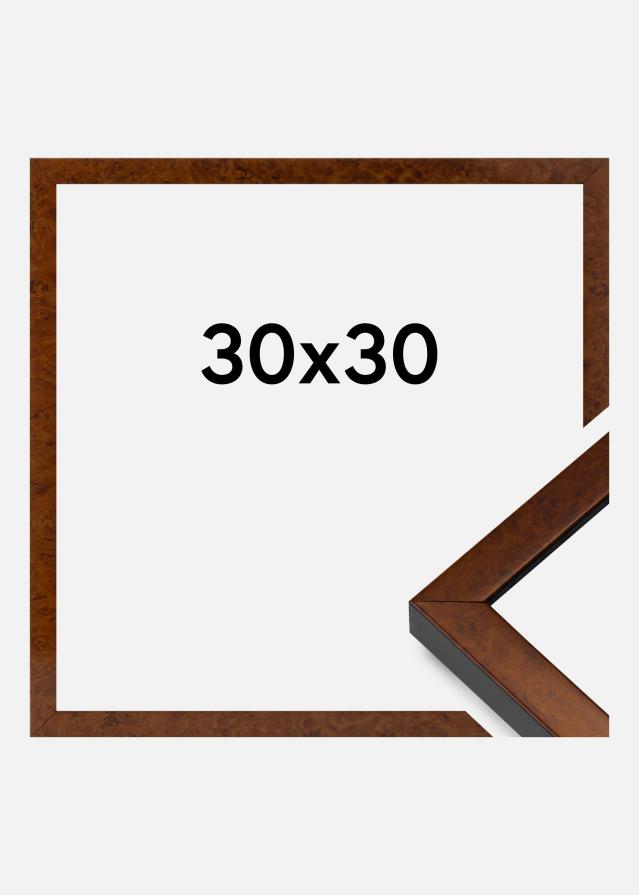 Okvir Ares Akrilno steklo Burr Walnut 30x30 cm