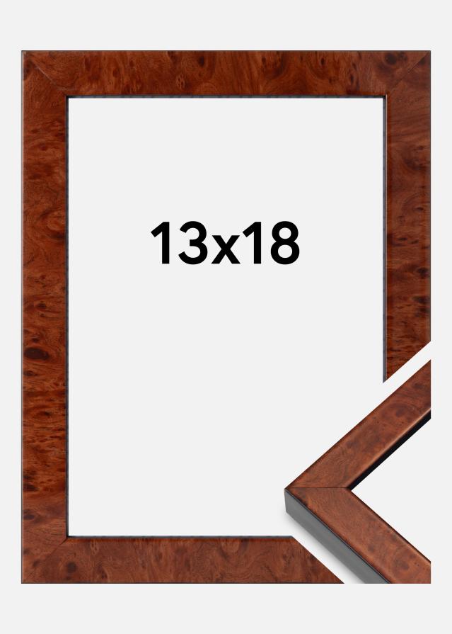 Okvir Hermes Akrilno steklo Burr Walnut 13x18 cm
