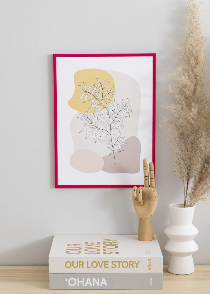 Okvir New Lifestyle Rose 50x70 cm - Paspartŭ Črna 16x24 inches