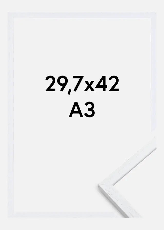 Okvir Edsbyn Akrilno steklo Warm White 29,7x42 cm (A3)