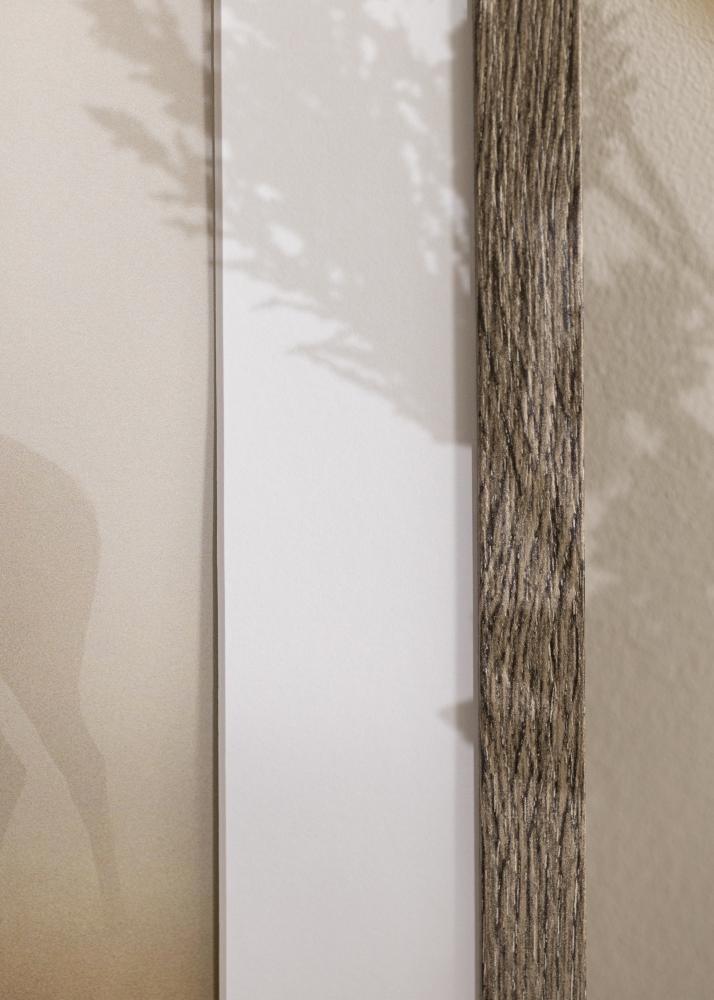 Okvir Eleganten Akrilno steklo Dark Grey Oak 40x50 cm