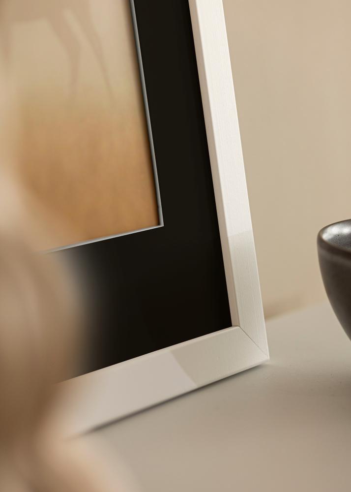 Okvir Trendline Bela 35x45 cm - Paspartŭ Črna 24x34 cm