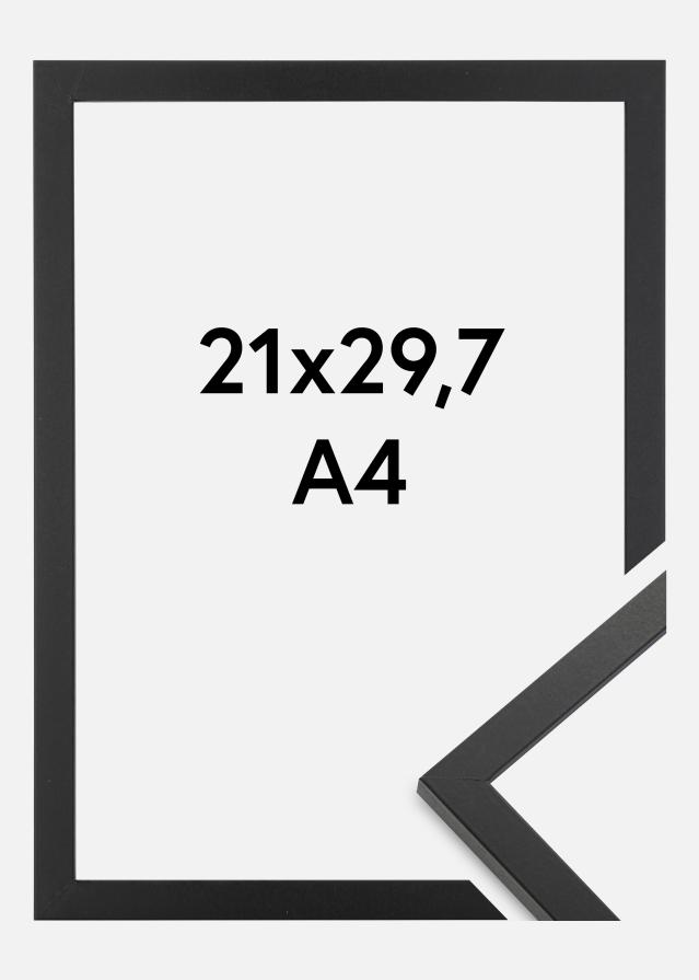 Okvir Trendy Akrilno steklo Črna 21x29,7 cm (A4)