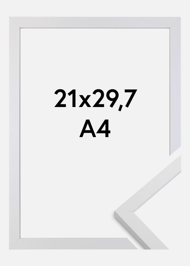 Okvir Trendy Akrilno steklo Bela 21x29,7 cm (A4)