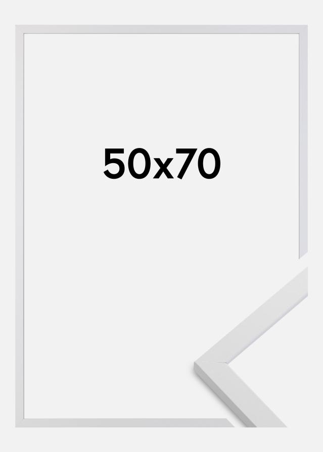 Okvir Trendy Akrilno steklo Bela 50x70 cm
