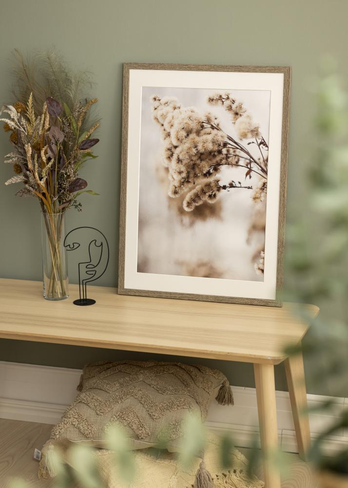 Okvir Eleganten Akrilno steklo Dark Grey Oak 40x50 cm