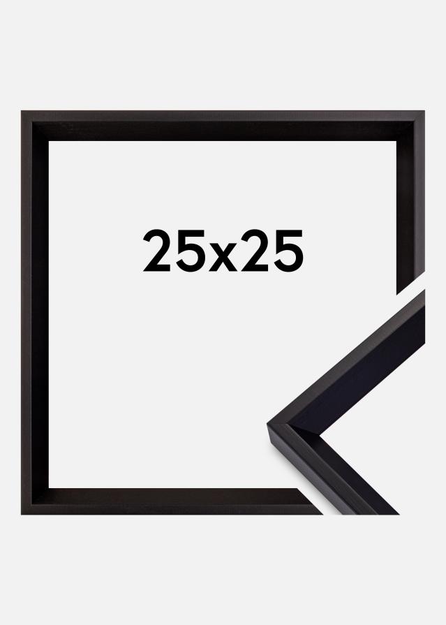 Okvir Globe Akrilno steklo Črna 25x25 cm