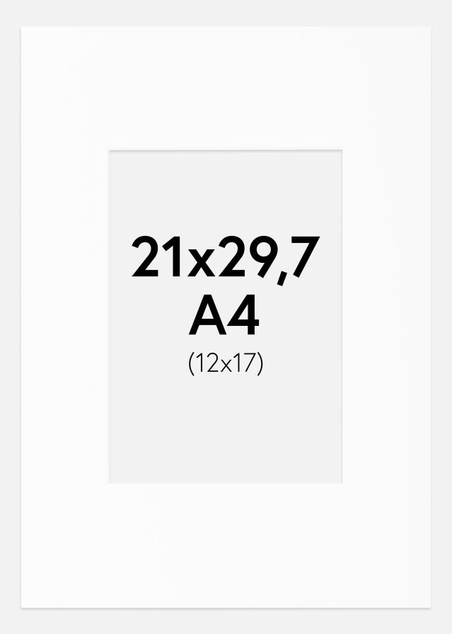 Paspartŭ Canson Bela Bel notranji rob A4 21x29,7 cm (12x17)