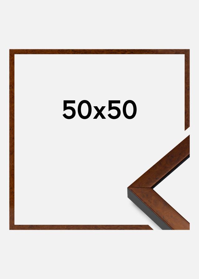 Okvir Ares Akrilno steklo Burr Walnut 50x50 cm