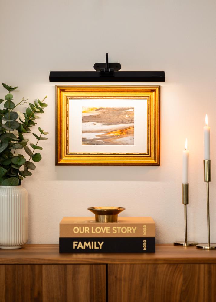 KAILA Flare Baterijska Slikarska Razsvetljava 40 cm - Črna