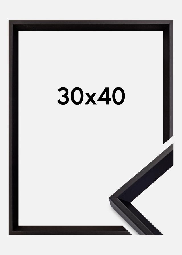 Okvir Globe Akrilno steklo Črna 30x40 cm