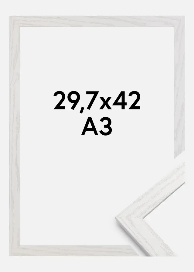 Okvir Eleganten White Oak 29,7x42 cm (A3)